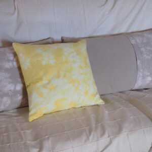 Housse de coussin Jaune