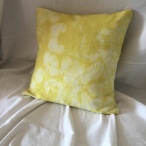 Housse de coussin Jaune